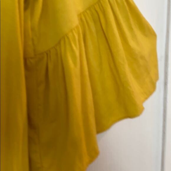 Heathmoor NWT women’s  S yellow tunic top - Picture 7 of 8